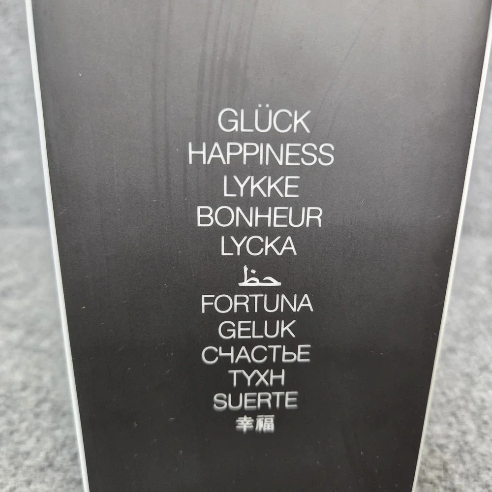 Rosenthal Vase Marcello Morandini Alphabet Black 1980 